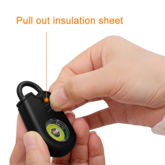 Personal Safety Alarm With LED Lights