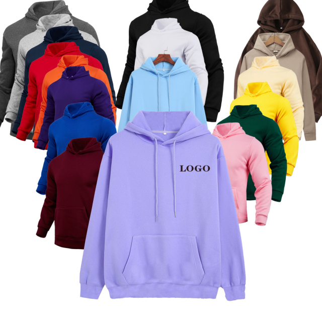 Personalized Pullover Hoodie With Kangaroo Pocket