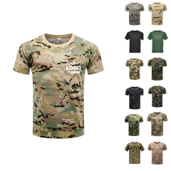 Quick Dry Workout Crewneck Sports Tee Shirt