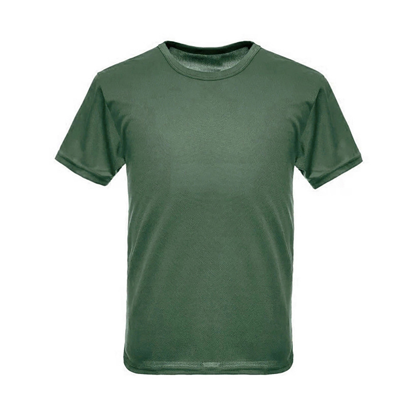 Quick Dry Workout Crewneck Sports Tee Shirt