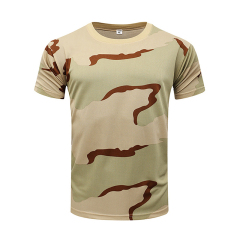 Quick Dry Workout Crewneck Sports Tee Shirt