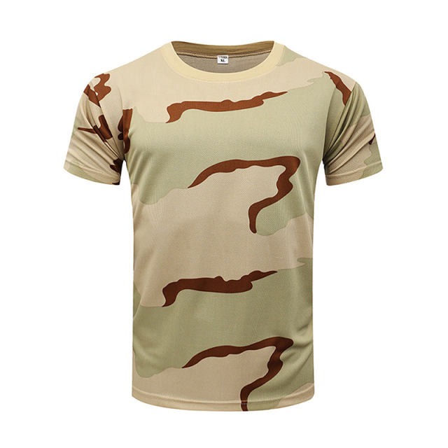 Quick Dry Workout Crewneck Sports Tee Shirt