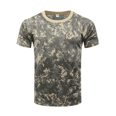 Quick Dry Workout Crewneck Sports Tee Shirt