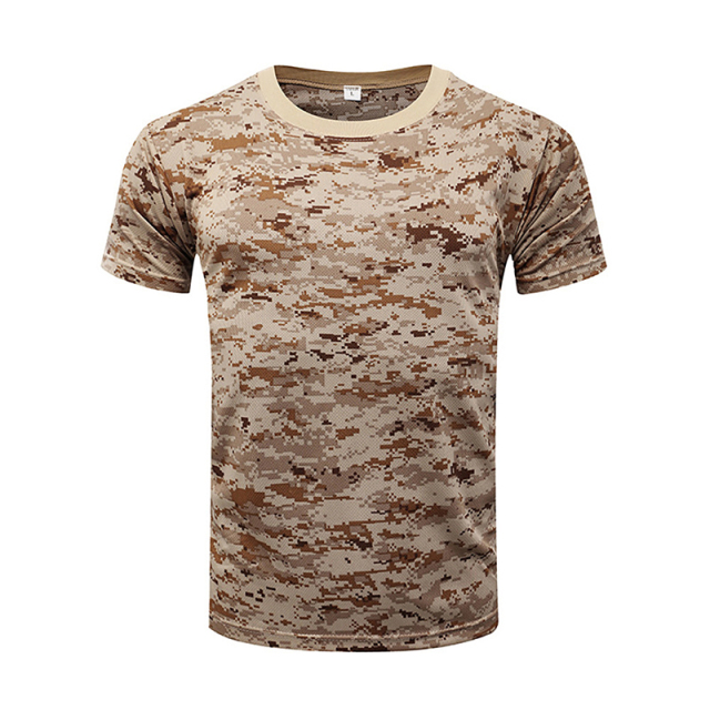 Quick Dry Workout Crewneck Sports Tee Shirt