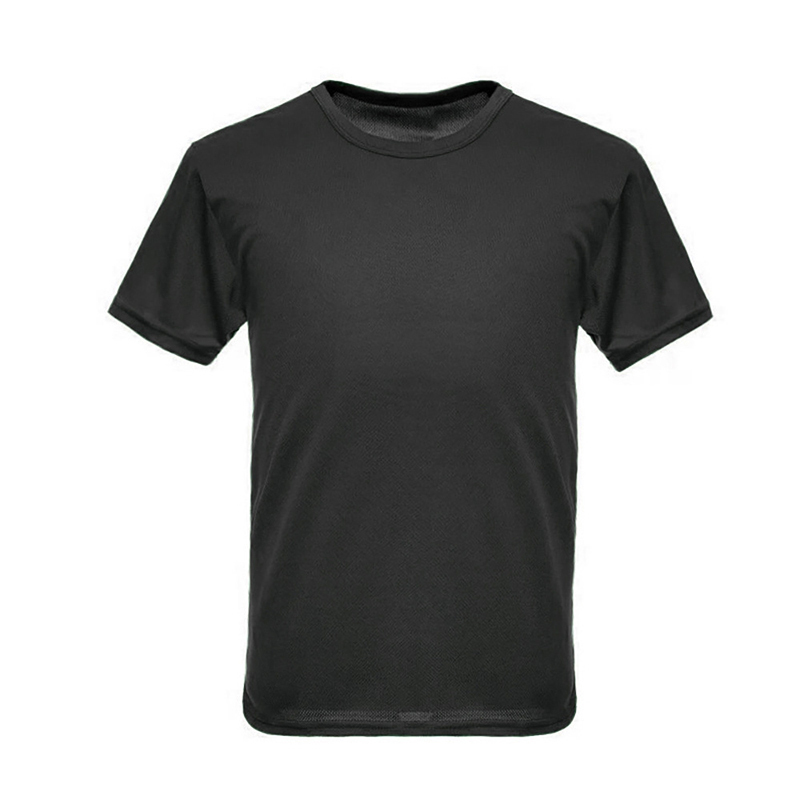 Quick Dry Workout Crewneck Sports Tee Shirt