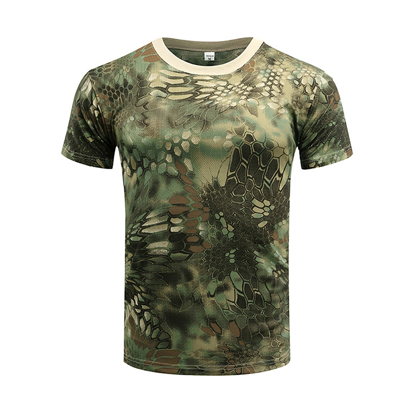 Quick Dry Workout Crewneck Sports Tee Shirt