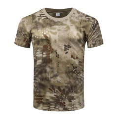 Quick Dry Workout Crewneck Sports Tee Shirt