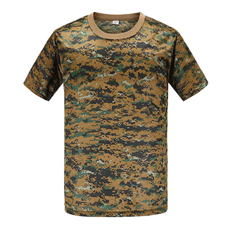 Quick Dry Workout Crewneck Sports Tee Shirt
