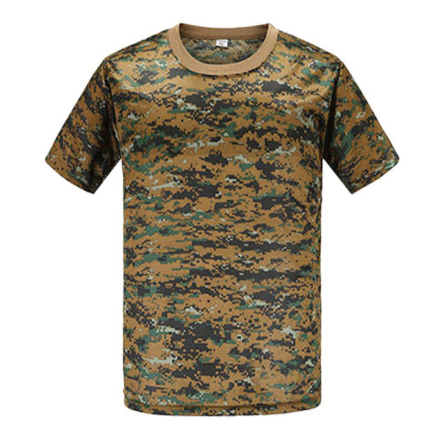 Quick Dry Workout Crewneck Sports Tee Shirt