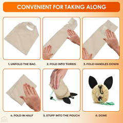 Reusable Collapsible  Grocery Bags