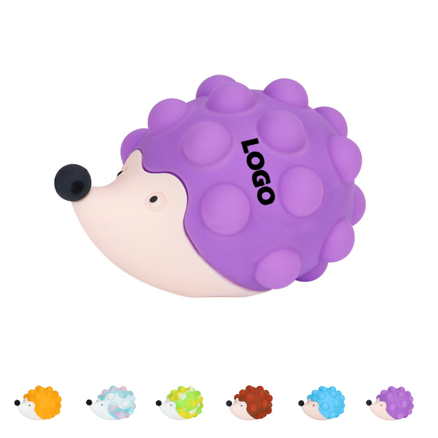 Squeezing Soft Rubber Vent Hedgehog Ball