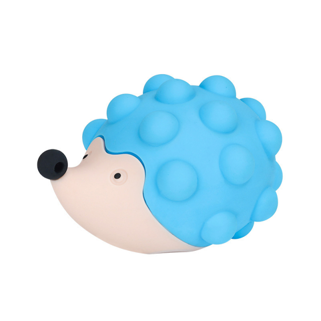 Squeezing Soft Rubber Vent Hedgehog Ball