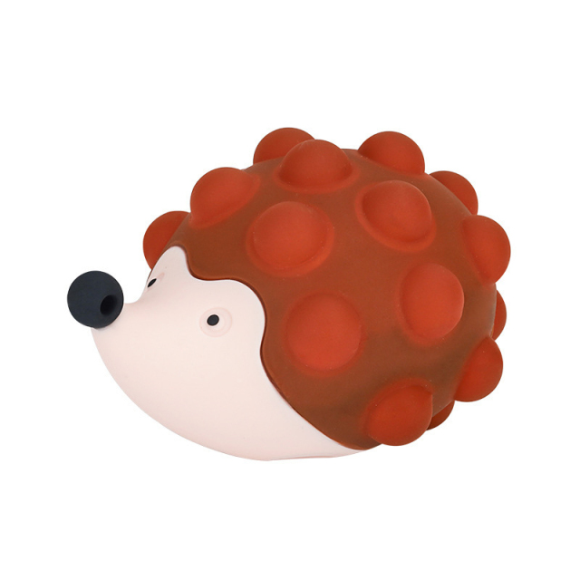 Squeezing Soft Rubber Vent Hedgehog Ball