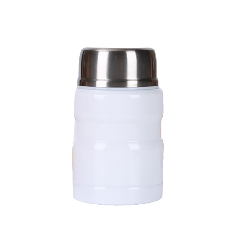 Stainless Steel Food Jar With Spoon