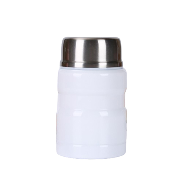 Stainless Steel Food Jar With Spoon