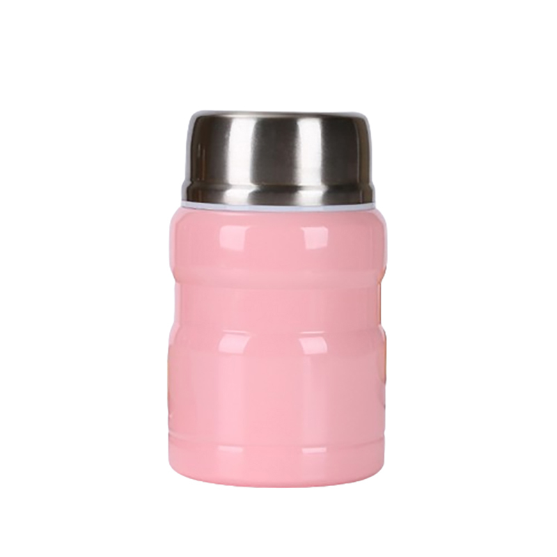 Stainless Steel Food Jar With Spoon