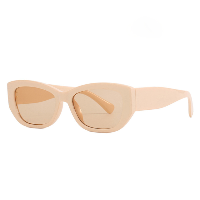 Trendy Rectangle Cat-eye Sunglasses for Women