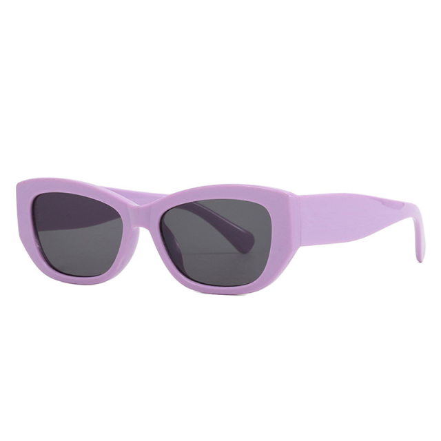 Trendy Rectangle Cat-eye Sunglasses for Women