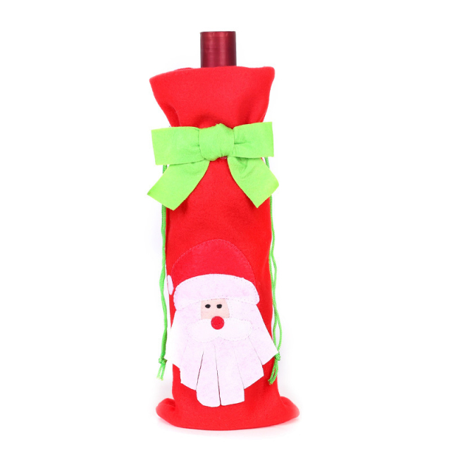 Christmas Wine Bottle Gift Bag