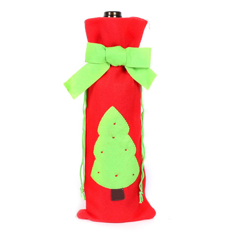 Christmas Wine Bottle Gift Bag