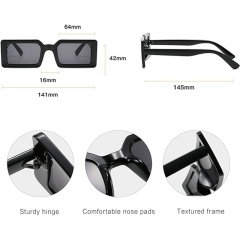 Fashion Rectangle Sunglasses