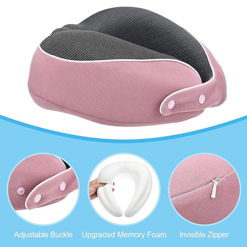 Foldable U-Shape Travel Neck Pillow