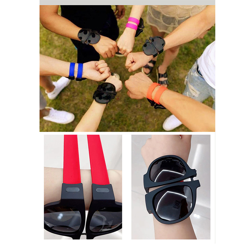 Folding Flexible Wrist Sunglasses