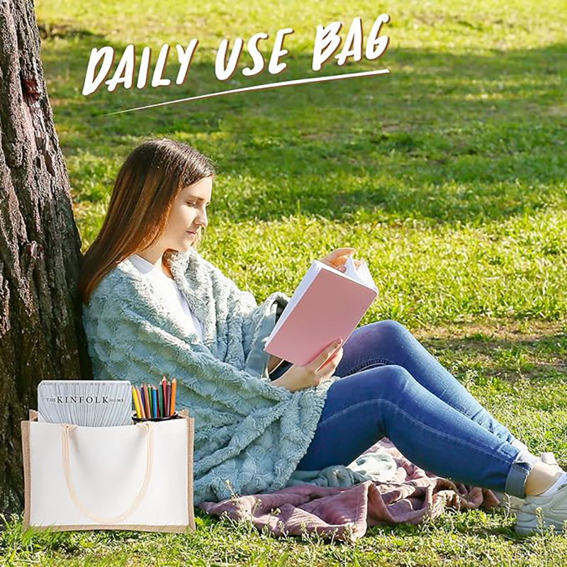 Jute Tote Bags With Handles