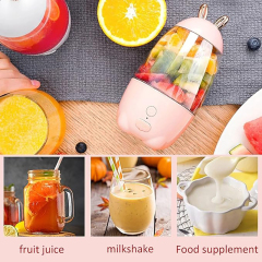 Lovely Rabbit Design Portable Blender