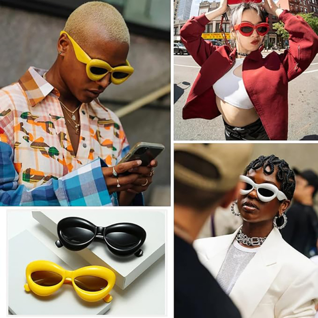 New Style Wide Lip Sunglasses