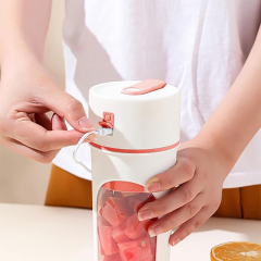 Portable Juicer With Straw