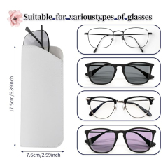 Portable Leather Anti-scratch Glasses Case