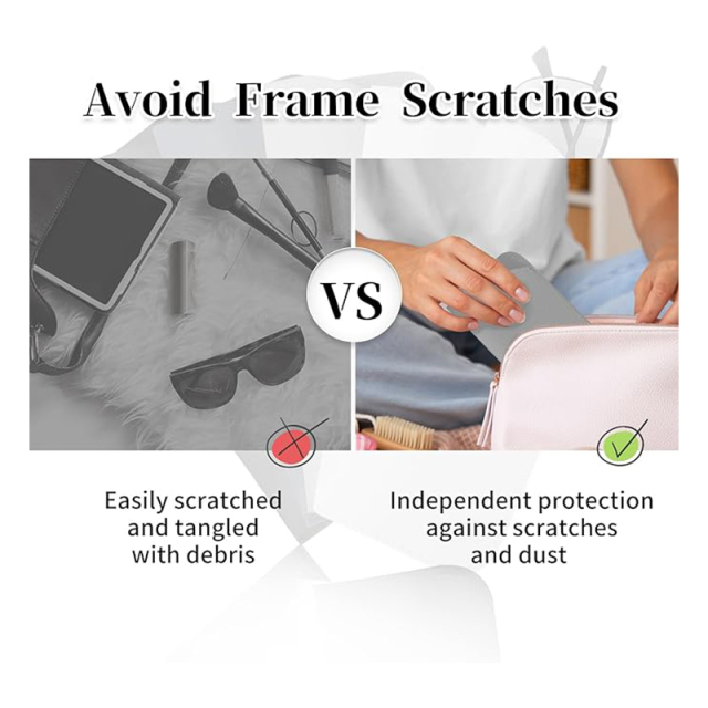 Portable Leather Anti-scratch Glasses Case