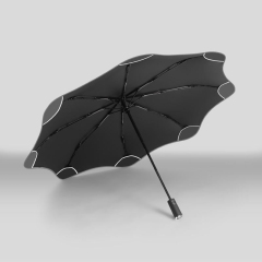 Reflective Strip Round Corner Umbrella