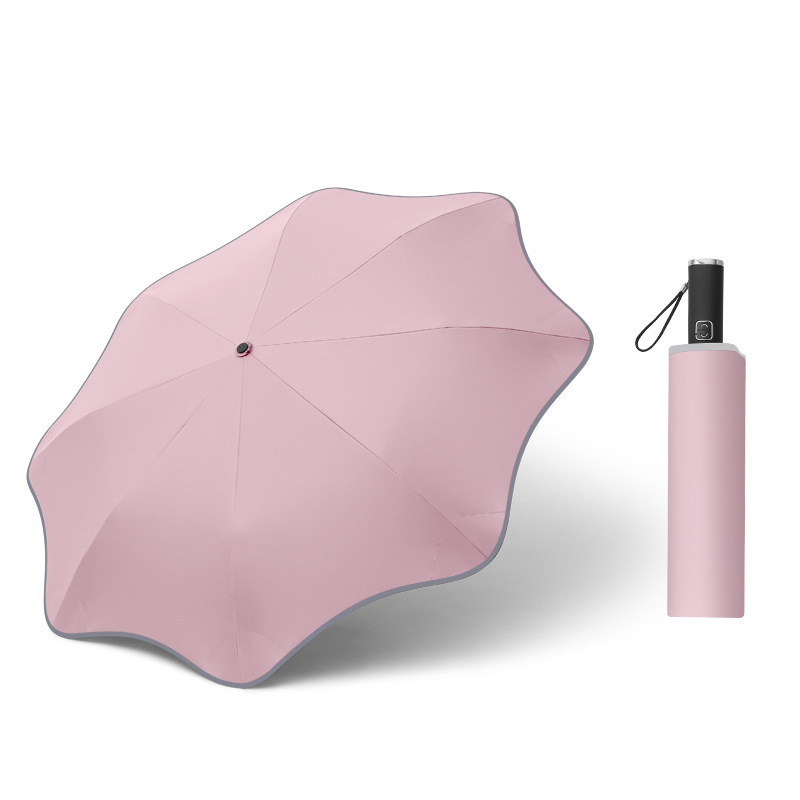 Reflective Strip Round Corner Umbrella