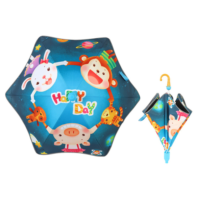 Safe Round Corner Kids Umbrella