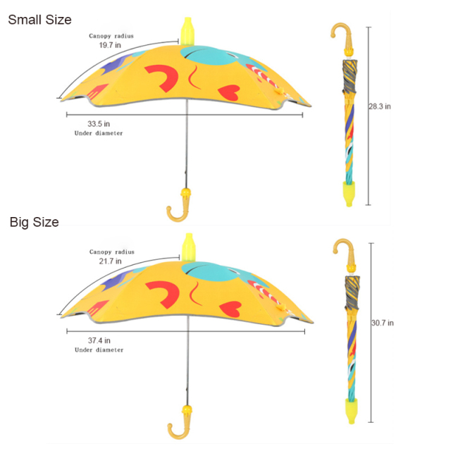 Safe Round Corner Kids Umbrella