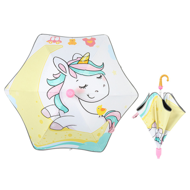 Safe Round Corner Kids Umbrella