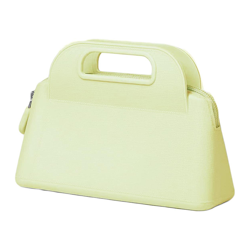 Silicone Cosmetic Bag With Handle