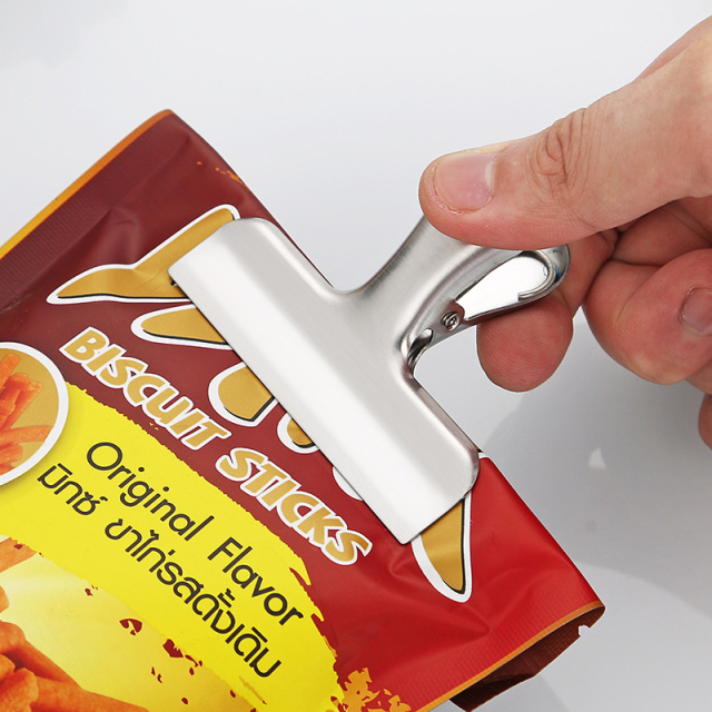 Stainless Steel Air Tight Bag Clip