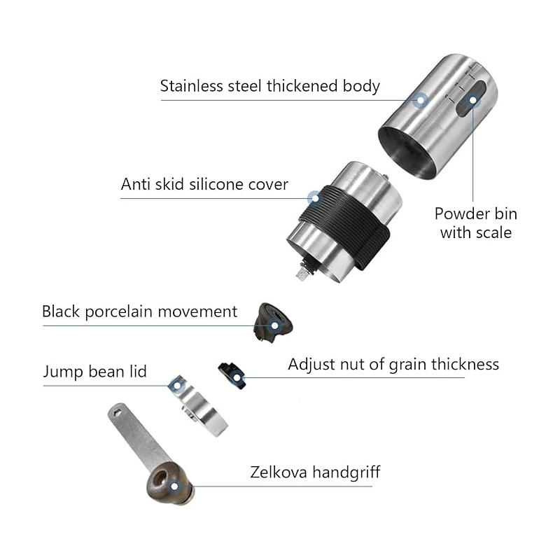 Stainless Steel Manual Coffee Grinder