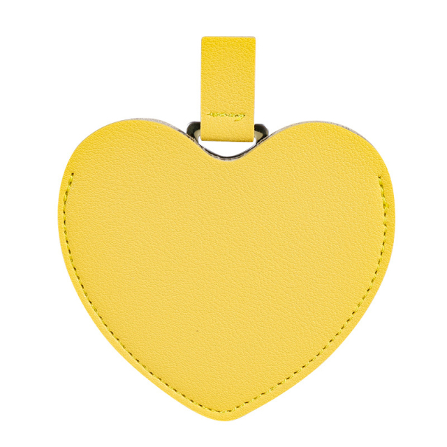 Stainless Steel Mini Mirror With PU Leather Cover