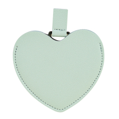 Stainless Steel Mini Mirror With PU Leather Cover