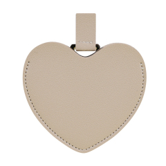 Stainless Steel Mini Mirror With PU Leather Cover
