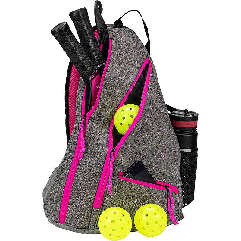 Sturdy Oxford Fabric Racket Bag For Sports Equipment