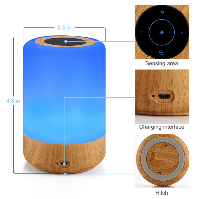 Timed LED Touch Lamp