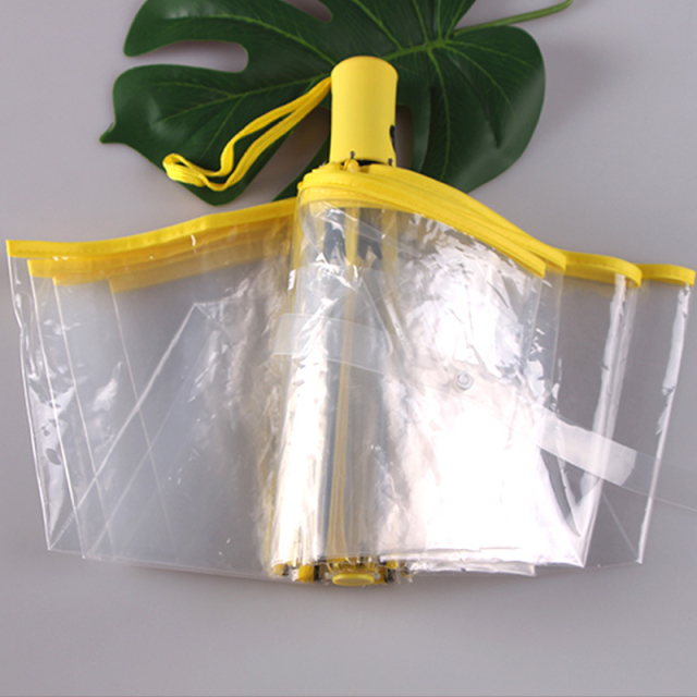 Transparent Folding Full Automatic Umbrella
