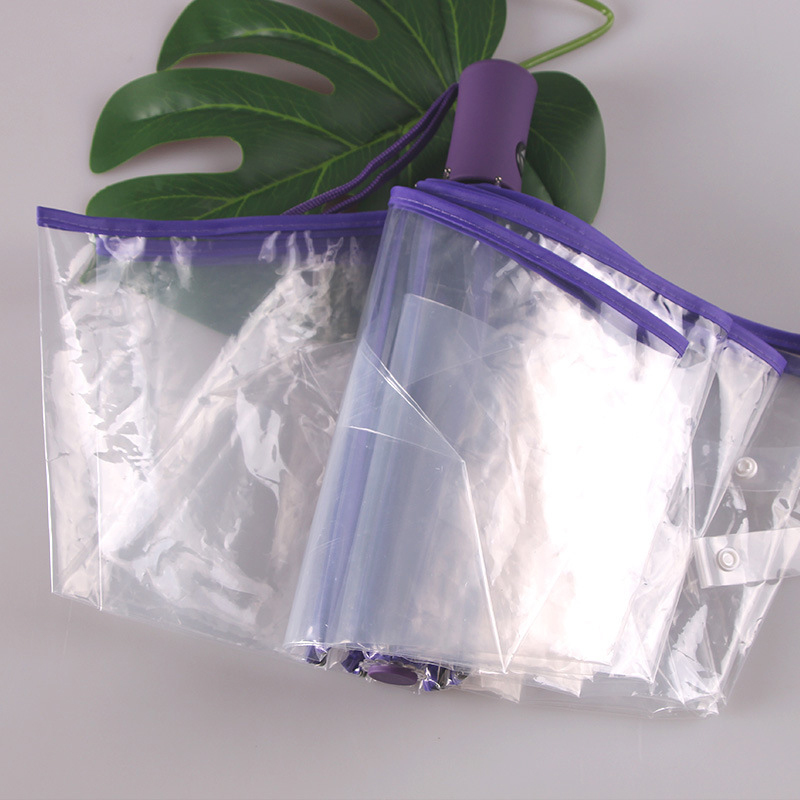 Transparent Folding Full Automatic Umbrella