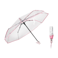 Transparent Folding Full Automatic Umbrella