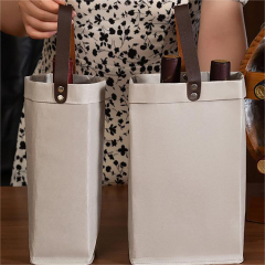 2 Pcs Wine Carrier Tote Bag